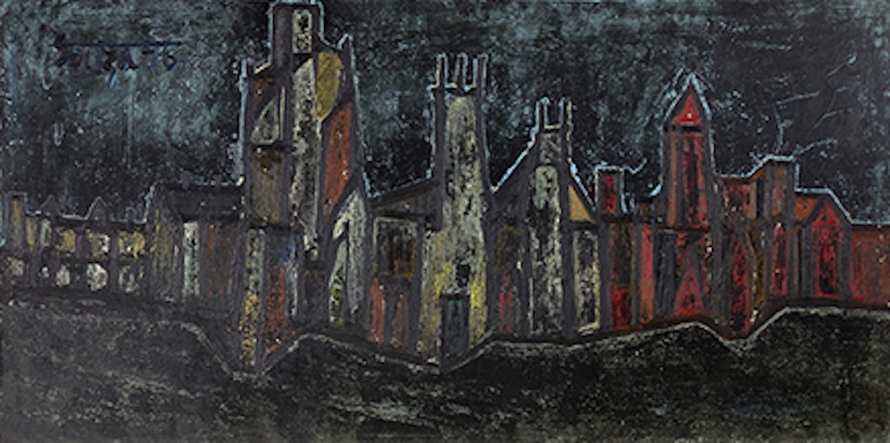 London East End by Francis Newton Souza