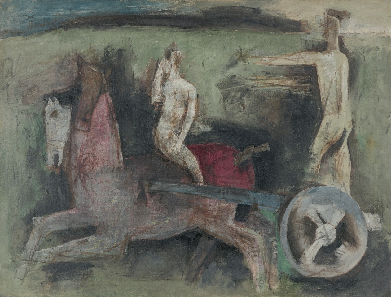 Untitled by M.F. Husain