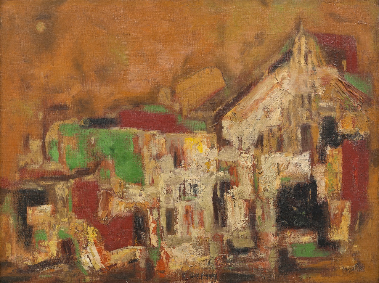 Church by Sayed Haider Raza