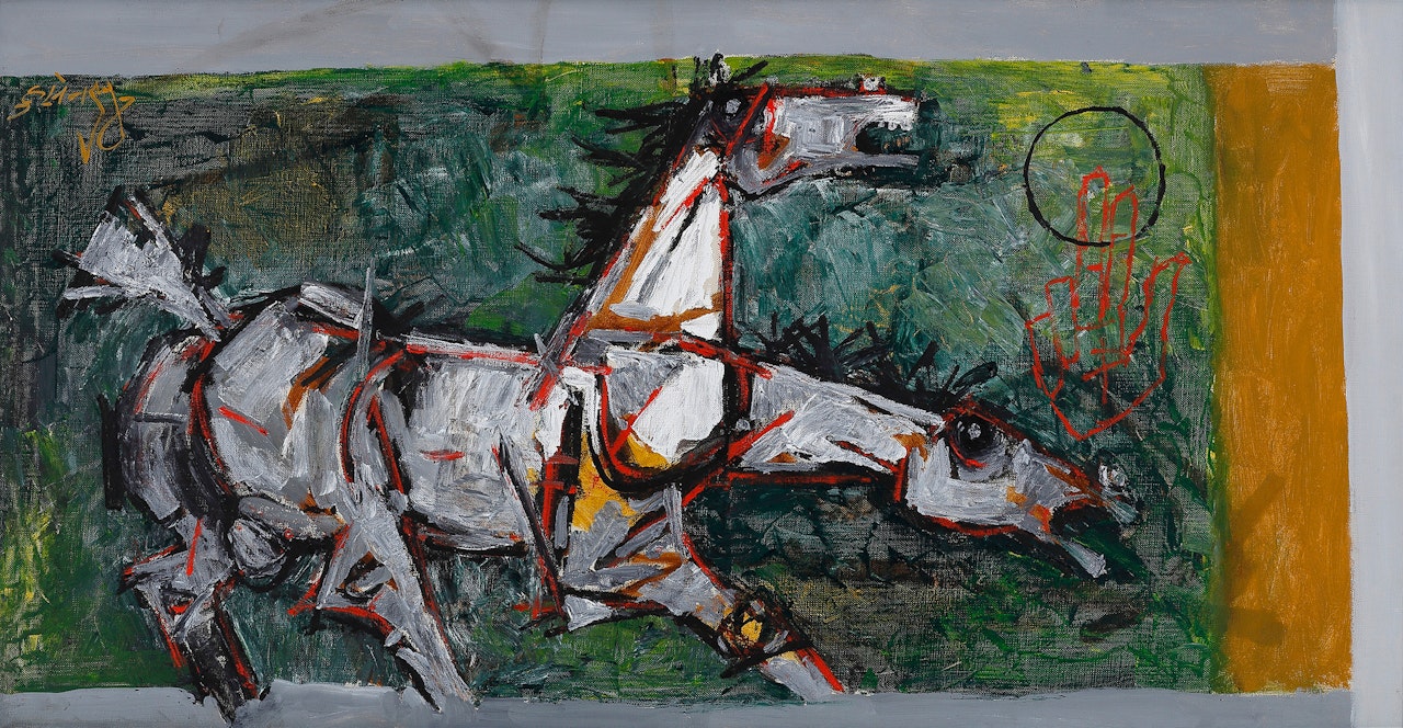 Untitled by M.F. Husain