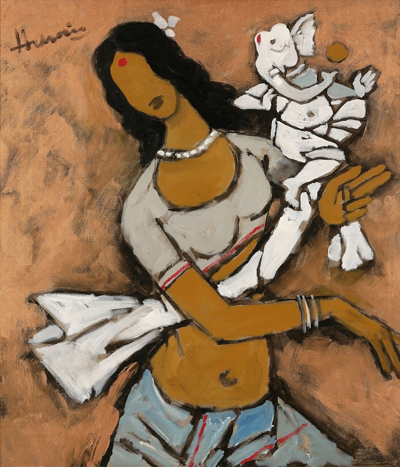 Untitled by M.F. Husain