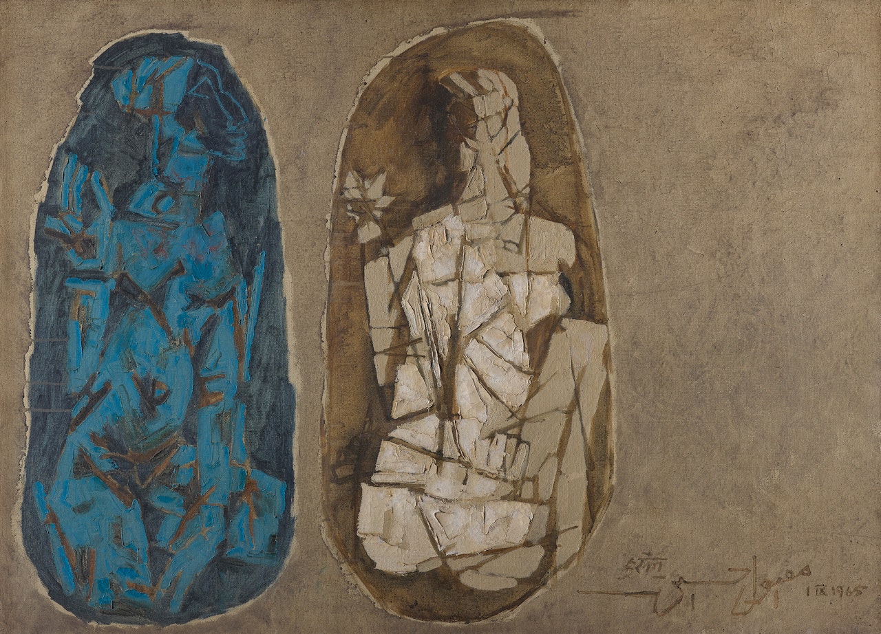 Untitled by M.F. Husain