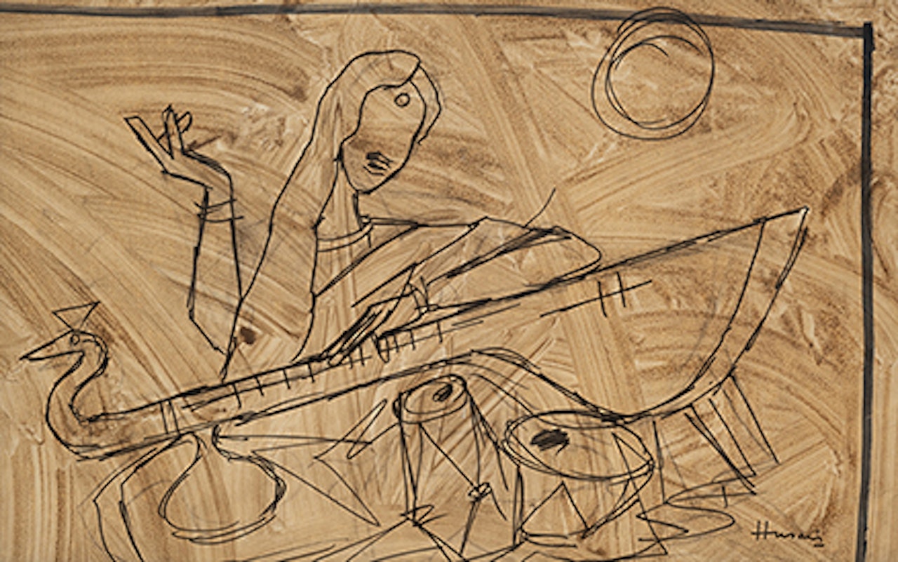 Untitled by M.F. Husain