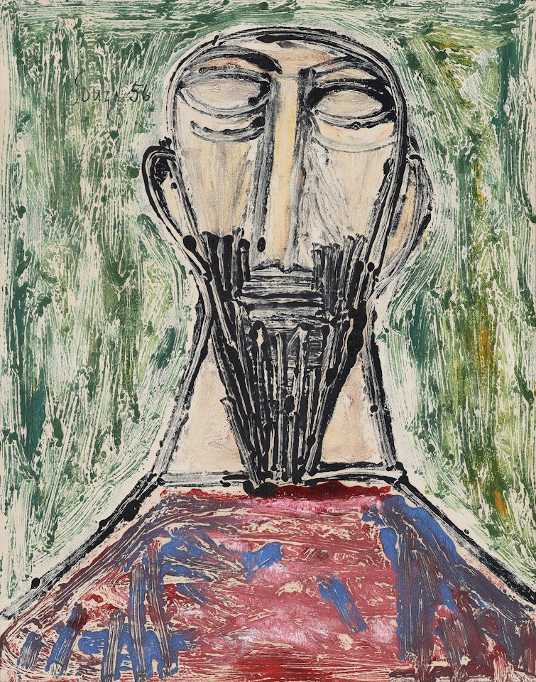 Untitled (Head) by Francis Newton Souza