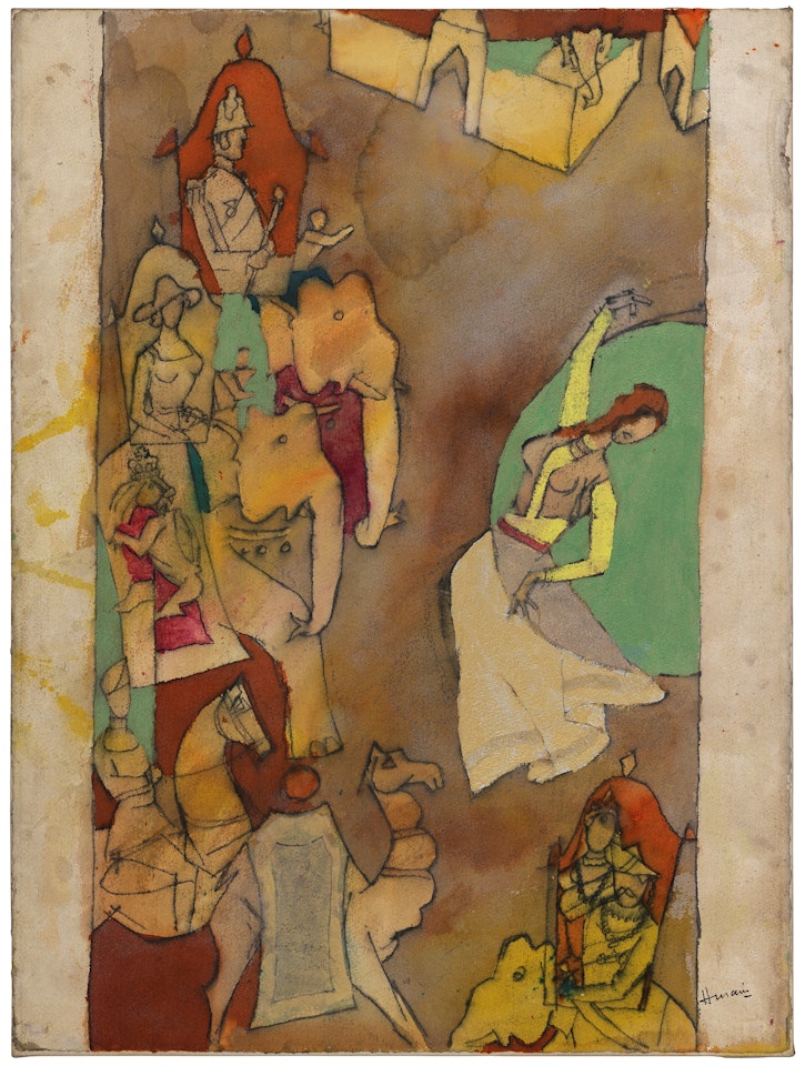 British Raj by M.F. Husain