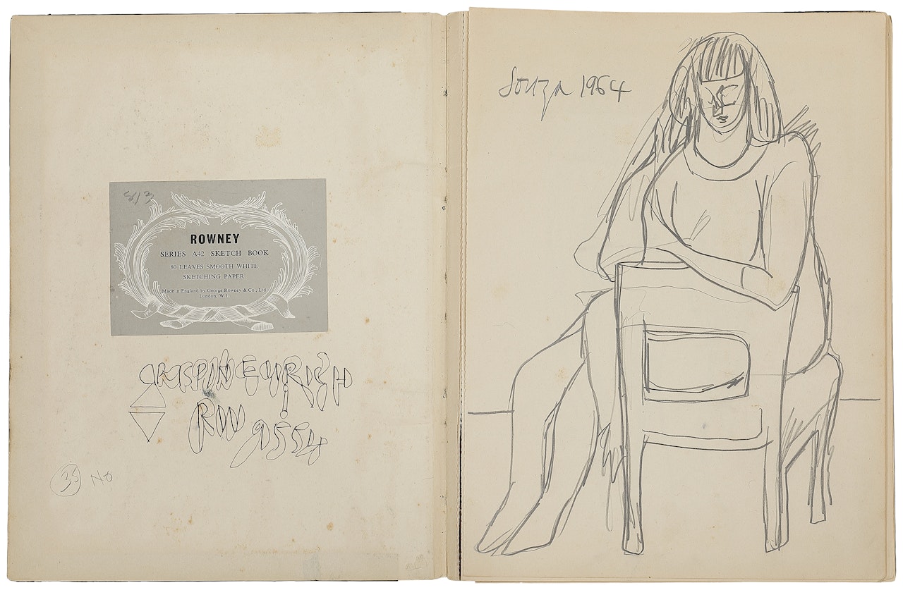 Untitled (Sketchbook) by Francis Newton Souza
