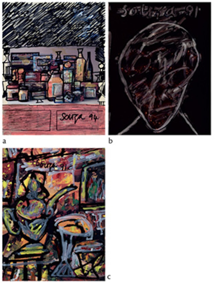 Untitled; Untitled; Untitled by Francis Newton Souza