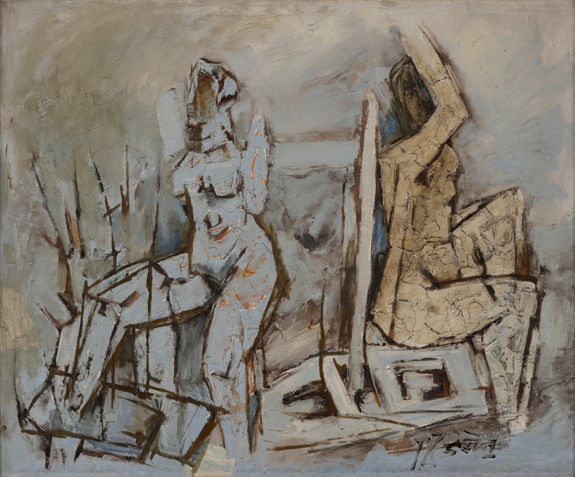 Untitled by M.F. Husain