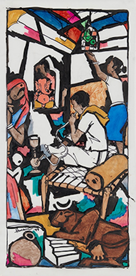 Untitled by M.F. Husain