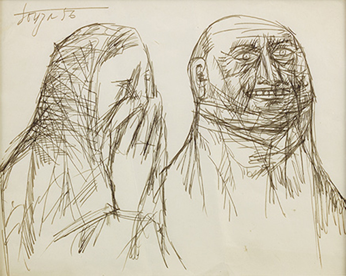 Grief and Laughter by Francis Newton Souza
