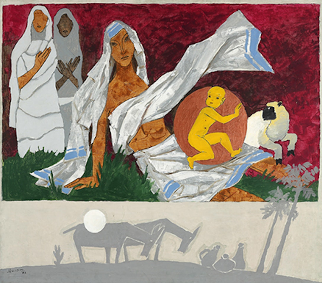 Untitled by M.F. Husain