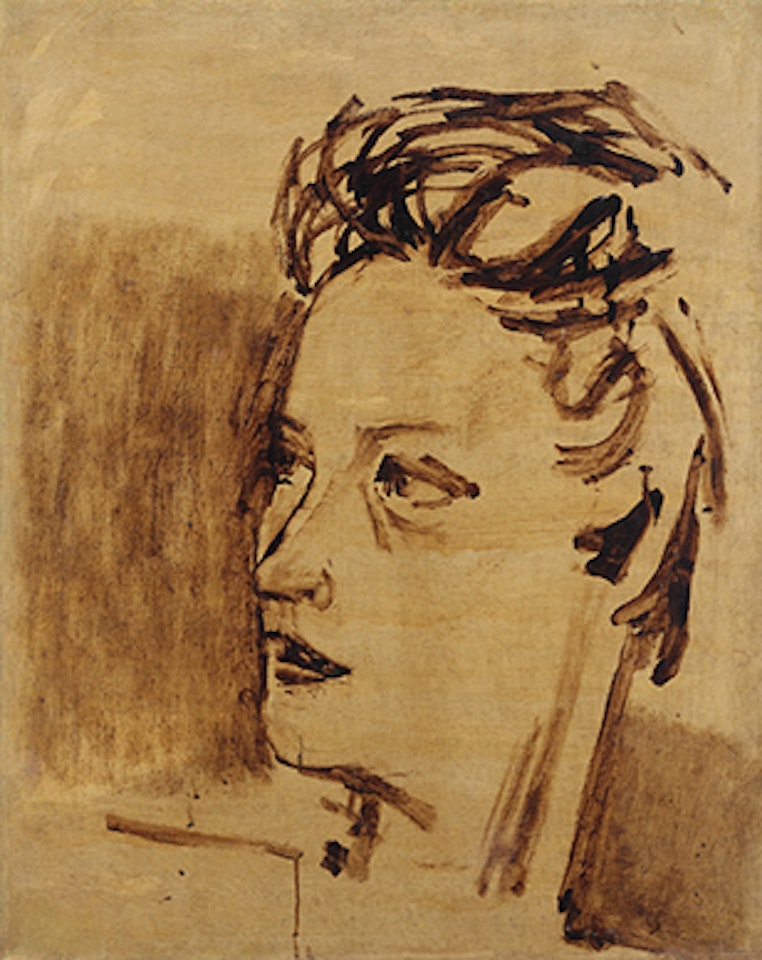 Portrait Maharani by M.F. Husain