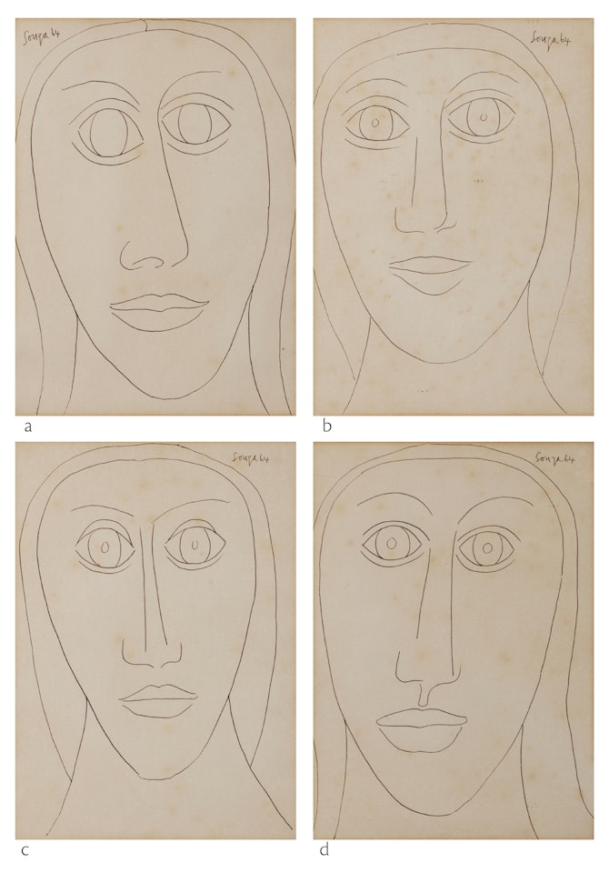 Untitled; Untitled; Untitled; Untitled by Francis Newton Souza
