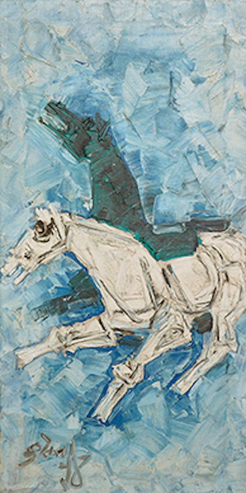 Untitled by M.F. Husain