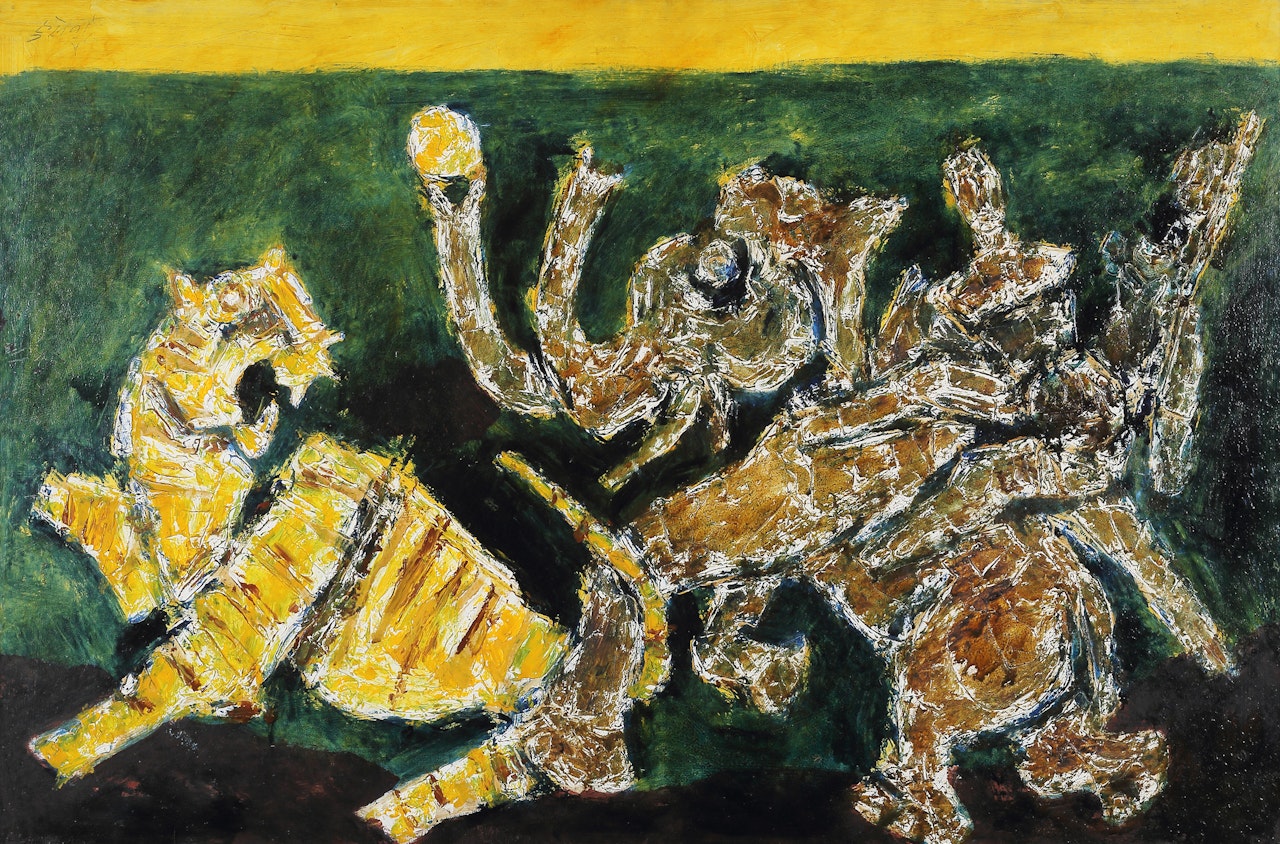 Untitled by M.F. Husain