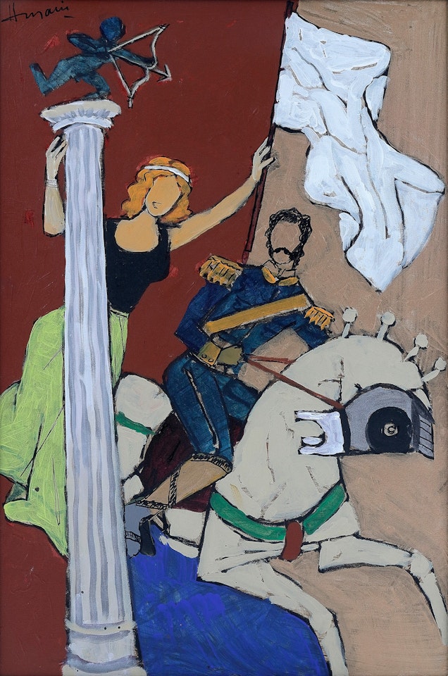 The Cupid by M.F. Husain