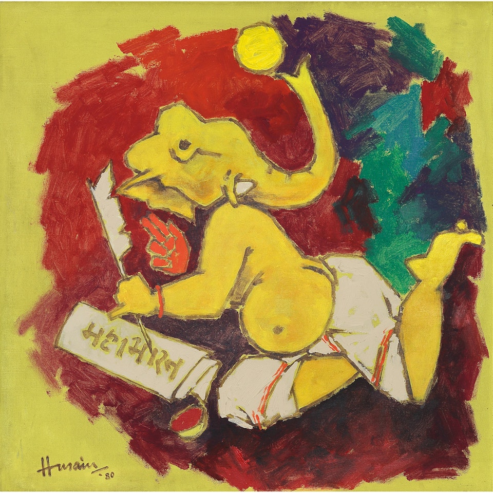 Untitled by M.F. Husain