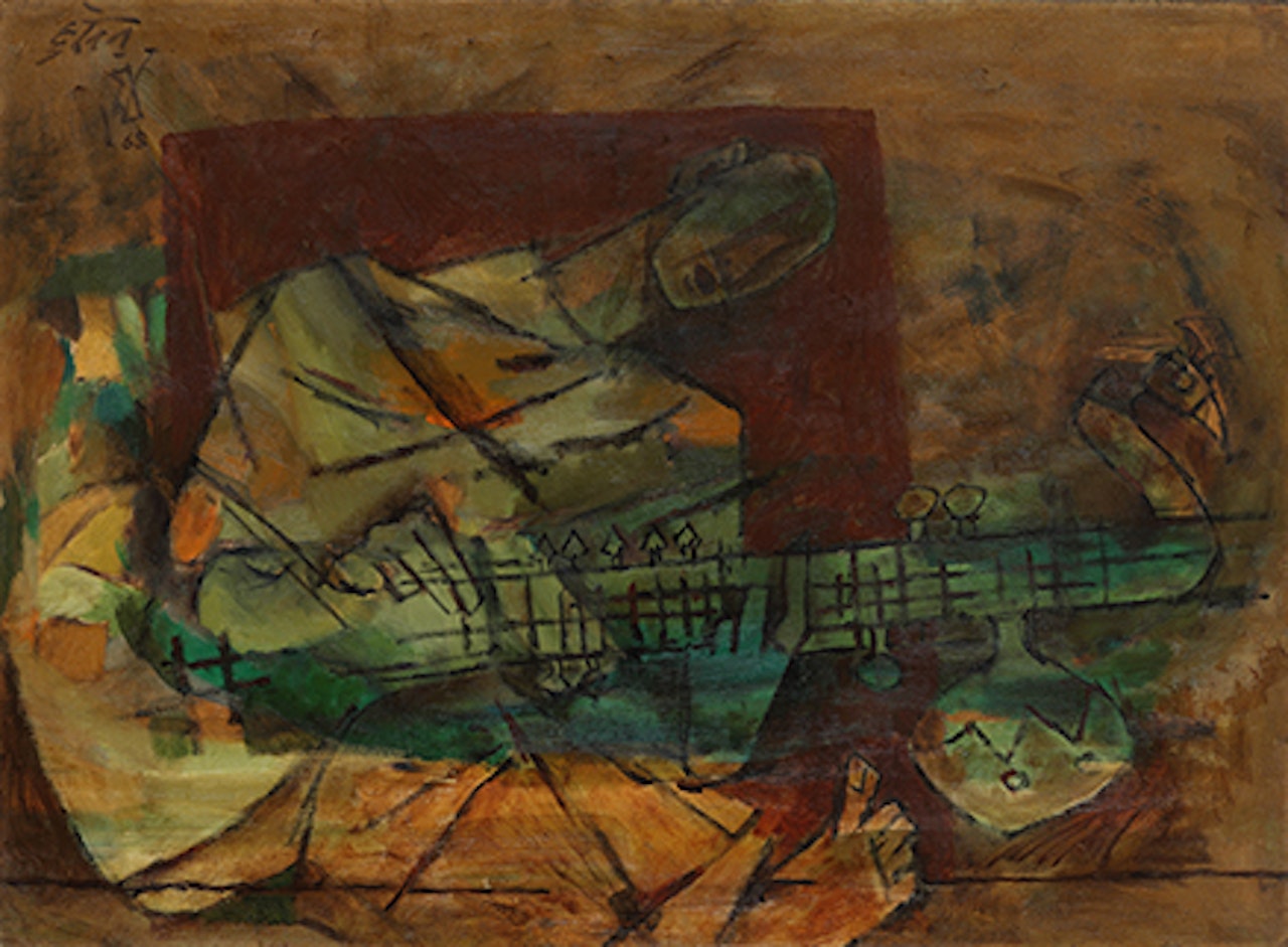 Untitled by M.F. Husain