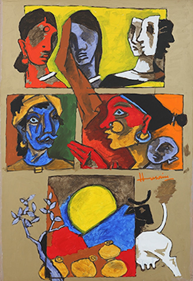 Untitled by M.F. Husain