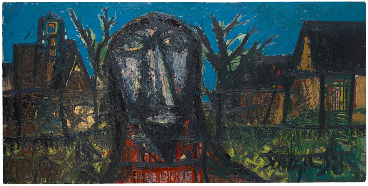 Christ in a Village by Francis Newton Souza
