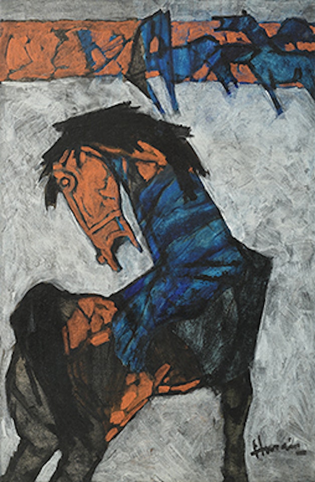 Untitled by M.F. Husain