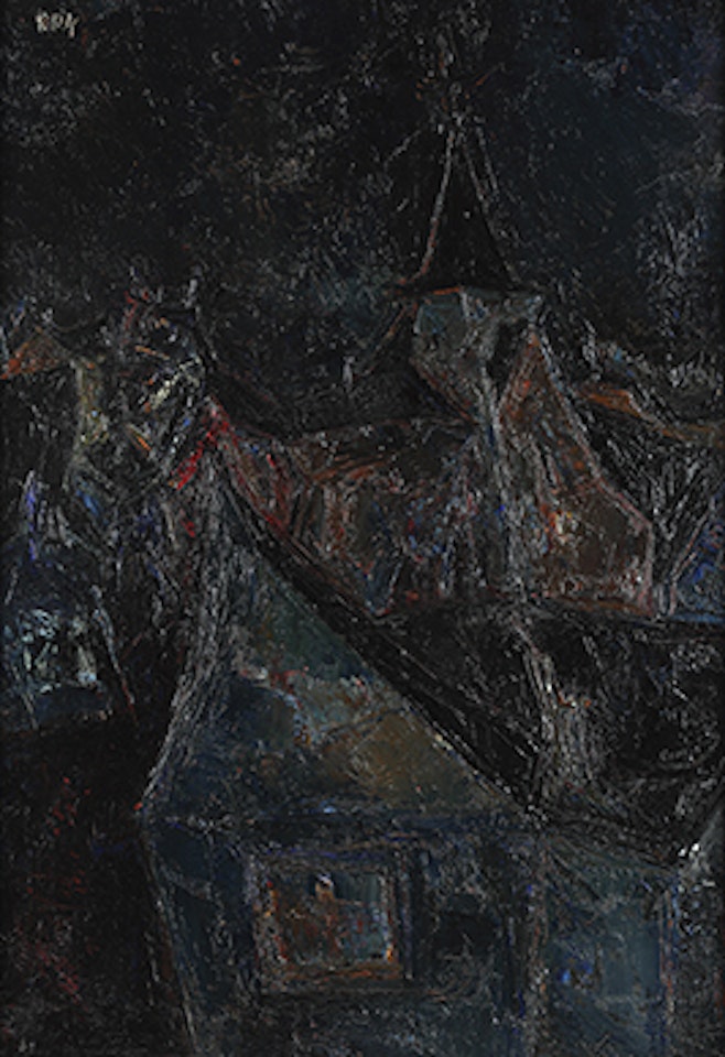 Eglise by Sayed Haider Raza