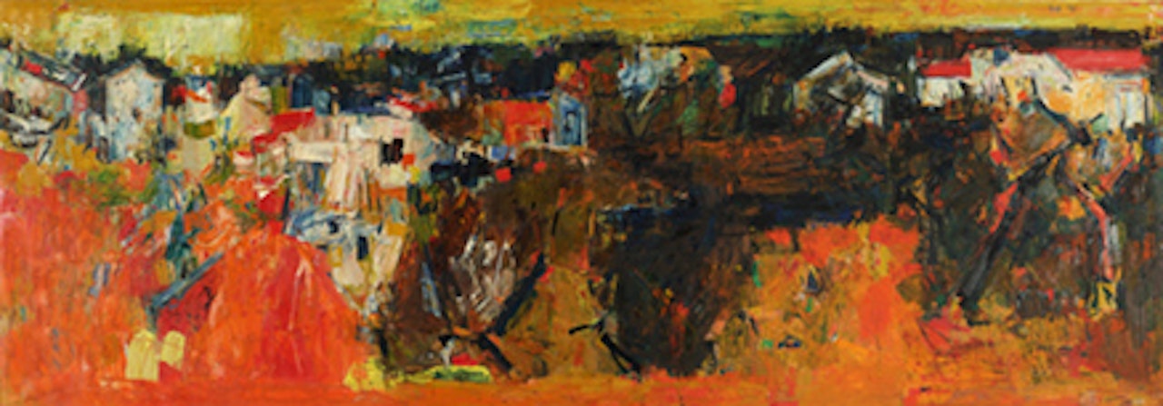 Village En Provence by Sayed Haider Raza
