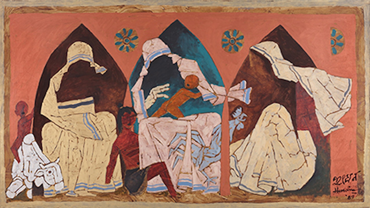 Mother Teresa by M.F. Husain