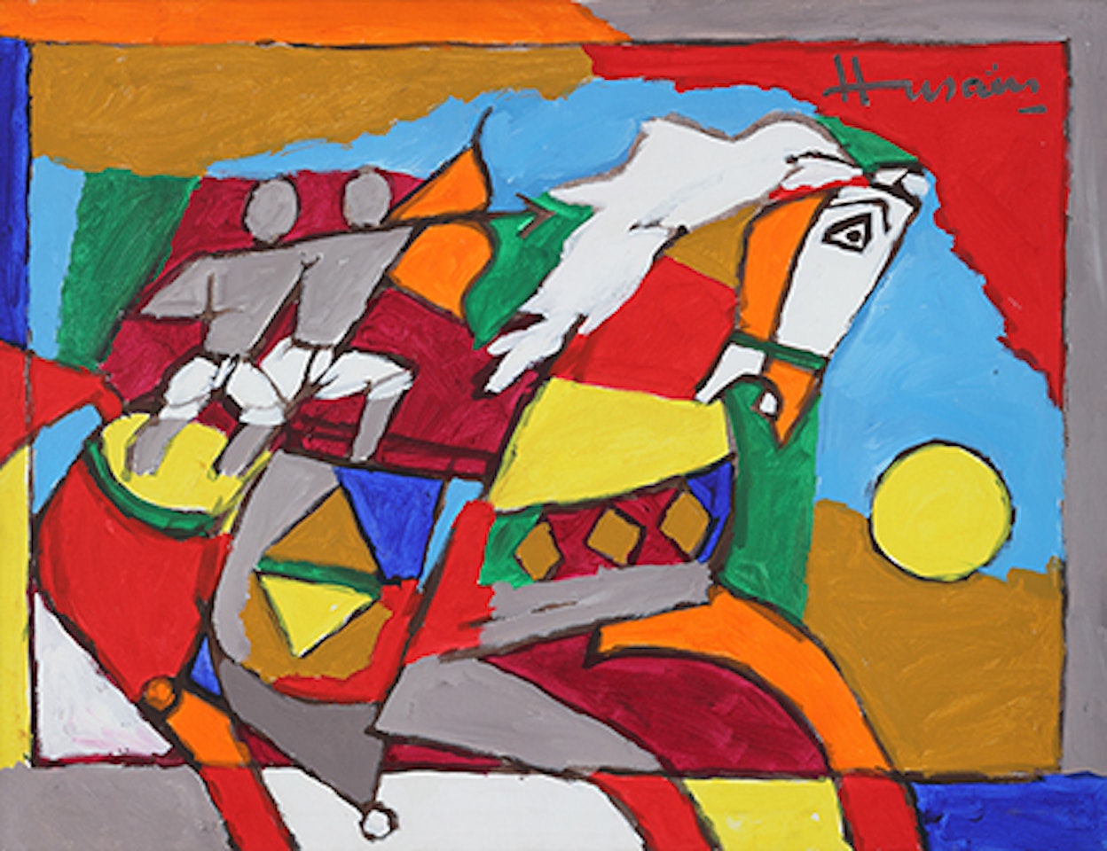 Untitled by M.F. Husain