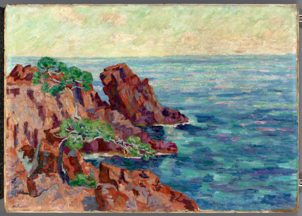 Les Roches rouges à Agay by Armand Guillaumin