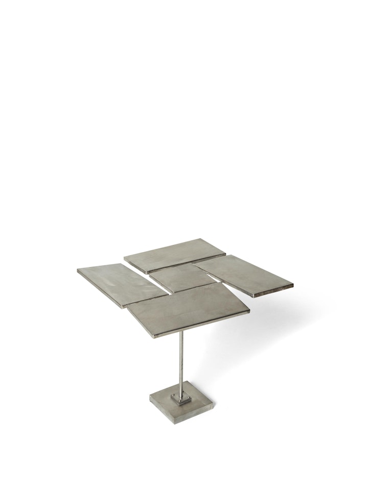 Four Rectangles One Square I by George Rickey