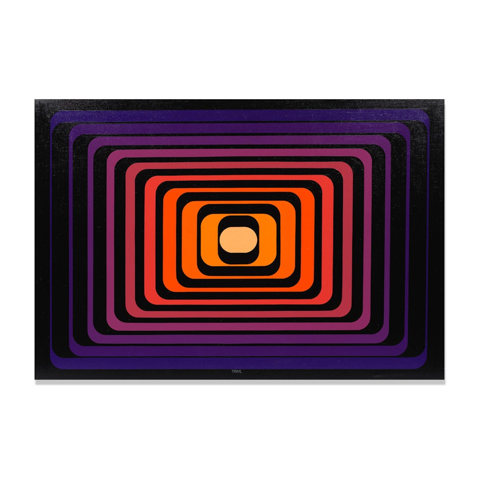 Progression Polychrome A by Jean-Pierre Yvaral