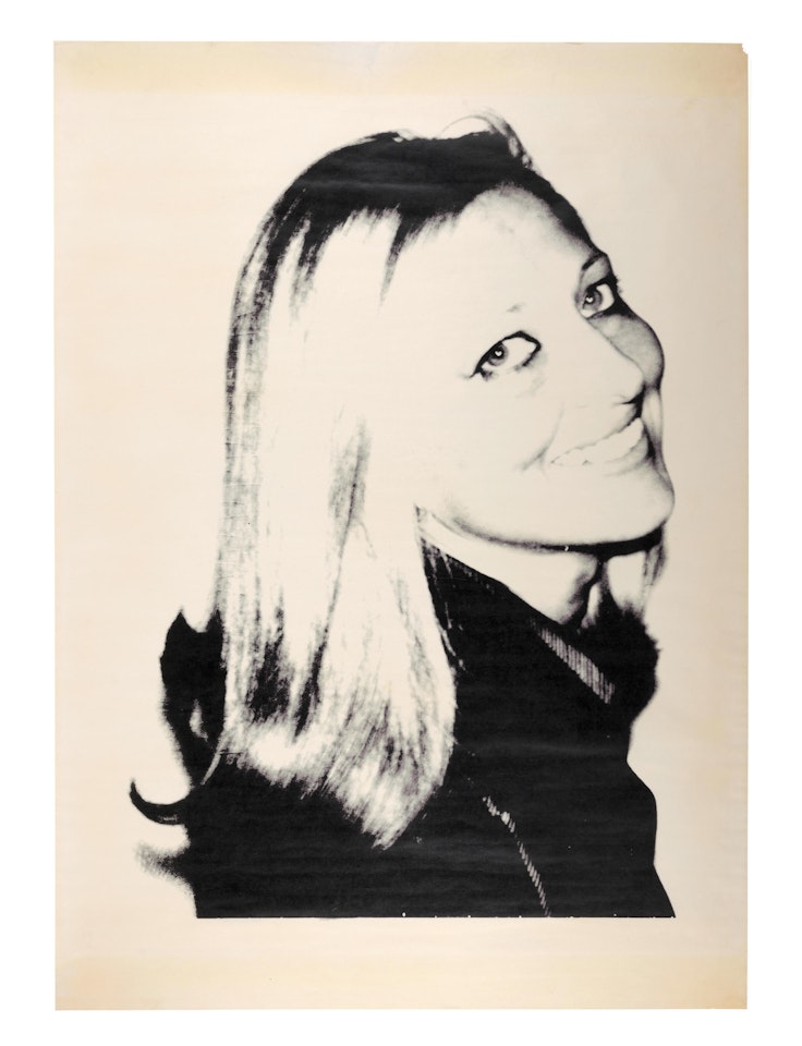 Society Portrait by Andy Warhol