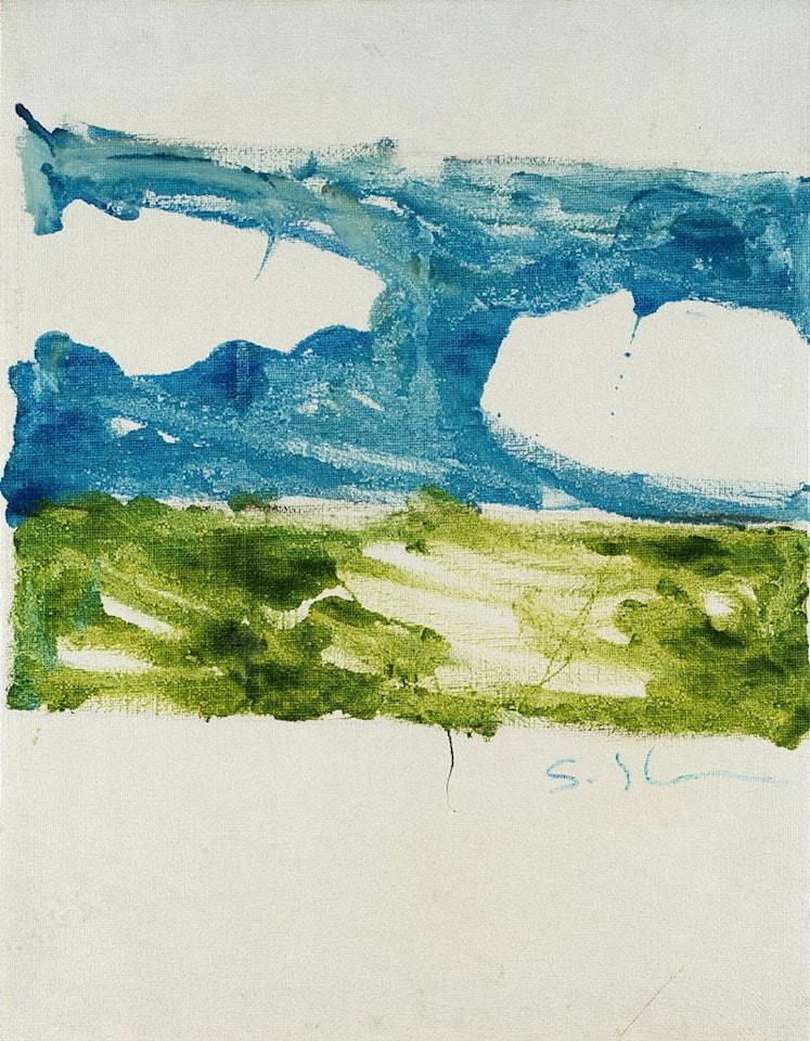Untitled , end of 70s by Mario Schifano