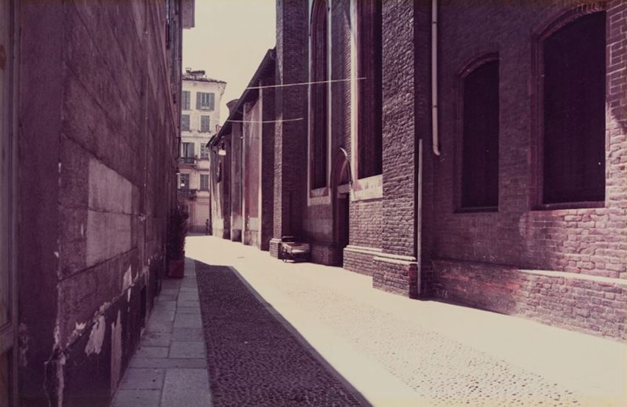 Milano, Via del Carmine by Luigi Ghirri