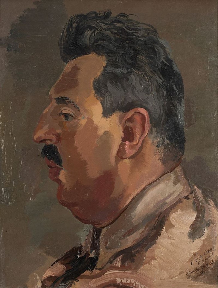 Portrait of Erich Cohn by George Grosz