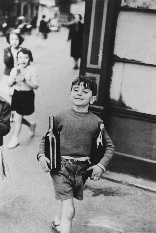 Rue Mouffettard by Henri Cartier-Bresson