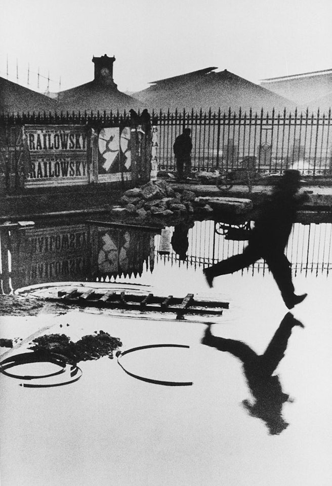 Behind the Gare Saint Lazare by Henri Cartier-Bresson
