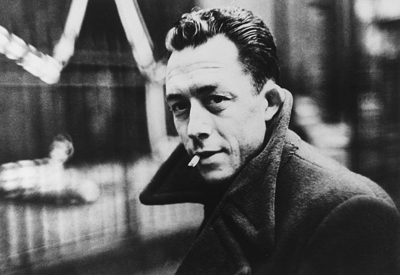 Albert Camus by Henri Cartier-Bresson