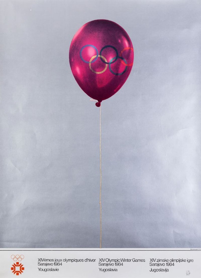 1984 Sarajevo Olympics by Michelangelo Pistoletto