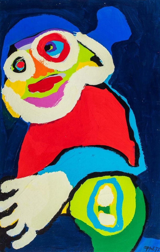 Clown by Karel Appel