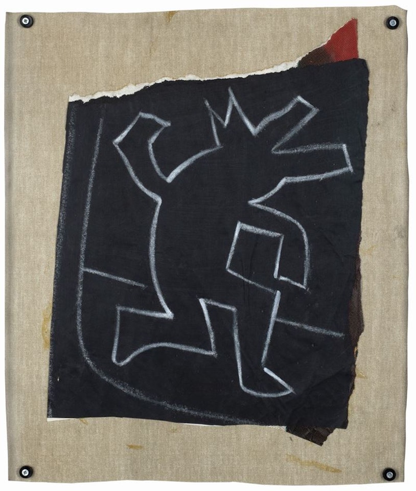 Untitled (Subway Drawing) by Keith Haring