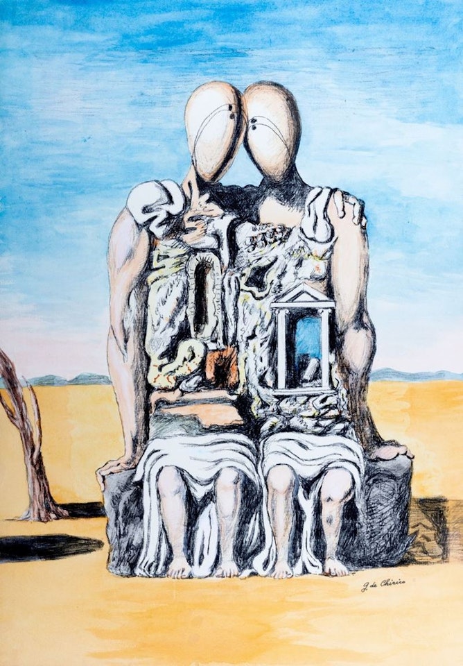 The Archeologists by Giorgio de Chirico