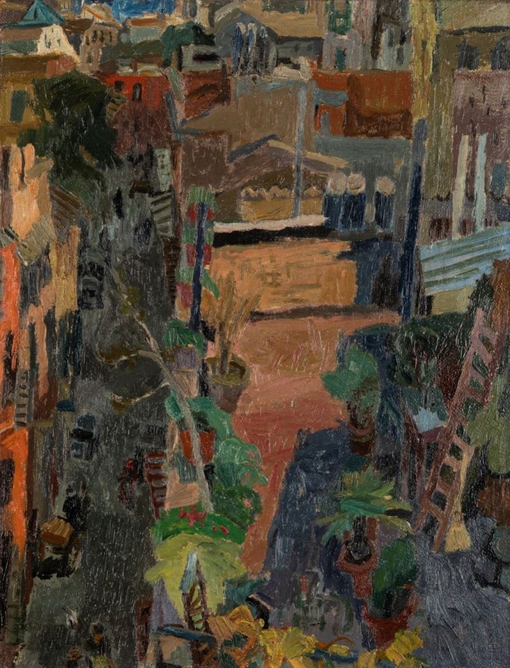 View of Via Margutta by Afro