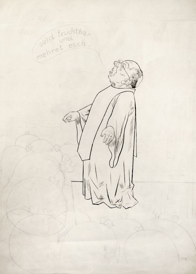 Seid fruchtbar und mehret euch by George Grosz