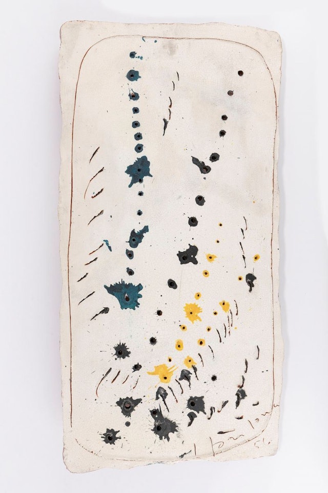 Concetto spaziale by Lucio Fontana