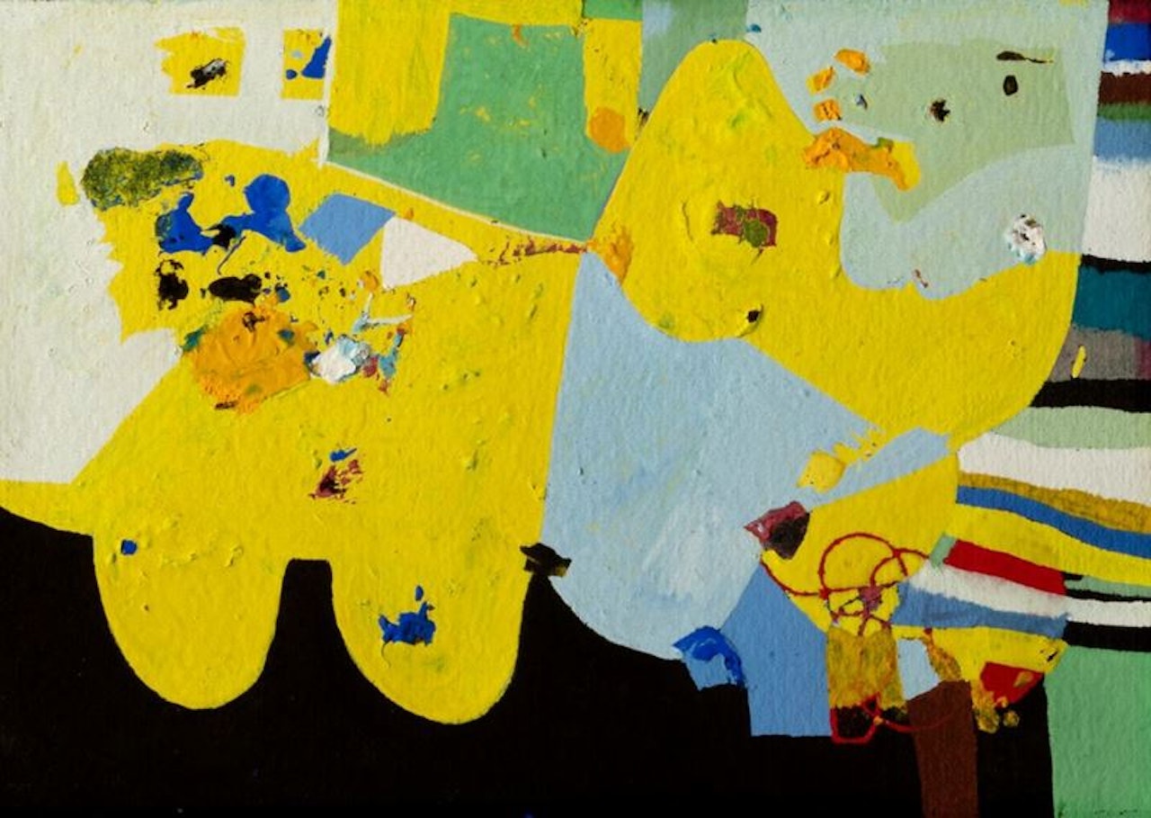 Tempera by Alberto Burri
