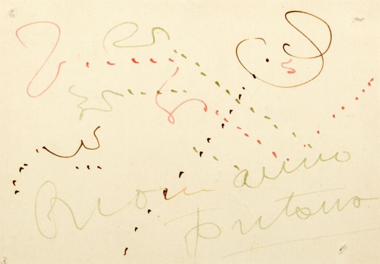 Concetto spaziale by Lucio Fontana