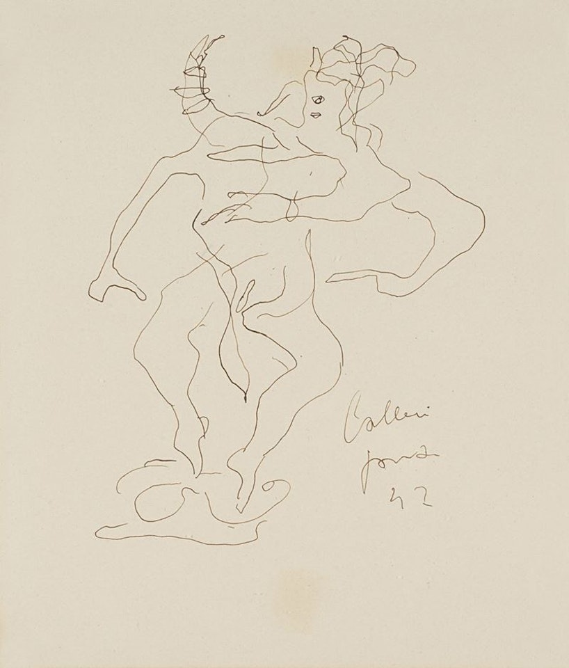 Ballerina by Lucio Fontana