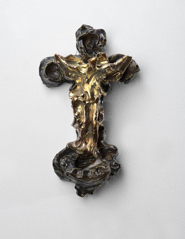 Crucifix by Lucio Fontana
